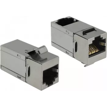 Delock Keystone modulis RJ45 female į RJ45 female Cat.6 STP 90° 86371