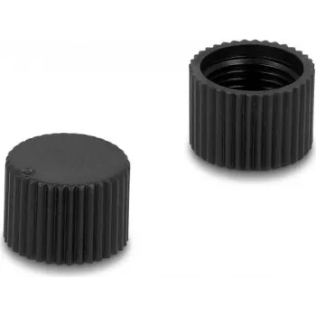 Delock M12 prisukamas apsauginis dangtelis, plastikinis, IP67 atsparus dulkėms ir vandeniui, juodas 60844