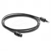 Delock optinis garso kabelis – Mini TOSLINK 3,5 mm į TOSLINK, 2 m, juodas