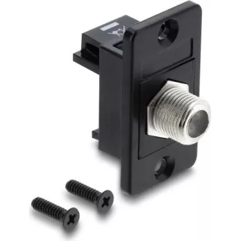 Delock 91188 F lizdas – F lizdas skydo adapteris, juodas