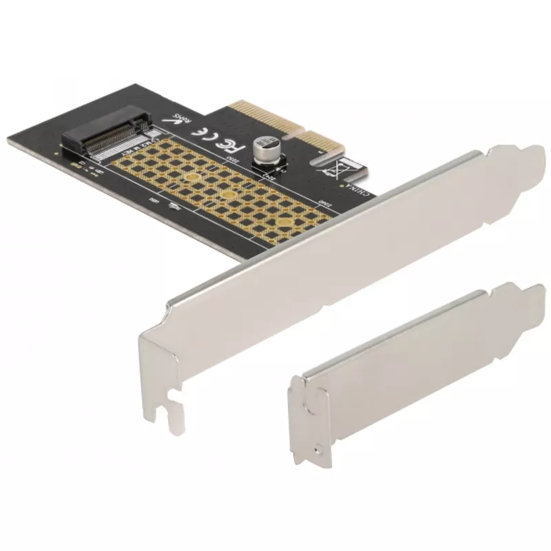 Delock PCI Express x4 plokštė į 1 x vidinį NVMe M.2 Key M 80 mm - Low Profile formatas 90047