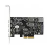 Delock PCI Express x4 plėtimo kortelė su 4 x USB Type-C + 1 x USB Type-A - SuperSpeed USB 10 Gbps - Low Profile, USB valdiklis