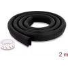 Delock PE putų apsauginis kraštų profilis 35 x 12 mm, 2 m, juodas 18486