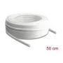 Delock pneumatinė žarna 10 x 6,5 mm PU 50 m ritė balta