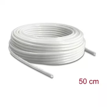DELOCK Pneumatinė žarna 12 x 8 mm, 50 m ritinys, balta