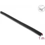 Delock PVC savaiminio klijavimo briaunų apsaugos profilis 35 x 35 mm, 1 m, juodas 18491