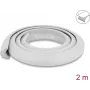 Delock savaime lipni apsauginė putų juosta kraštams 35 x 13 mm, 2 m, pilka 18489