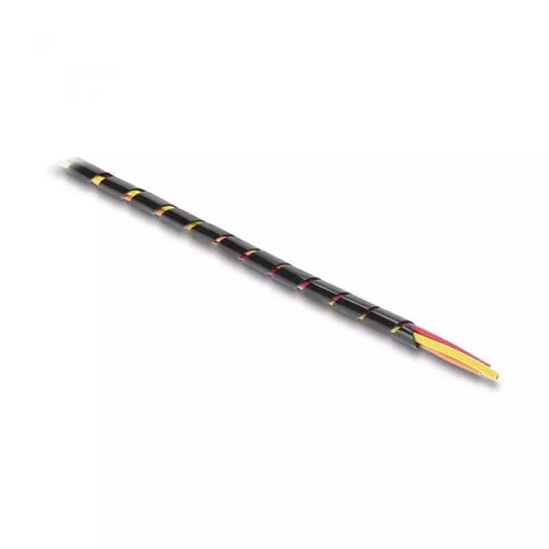 Delock Spiralinė kabelių įvyniojimo žarna, 6 mm skersmuo, 10 m, juoda