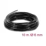 Delock Spiralinė kabelių įvyniojimo žarna, 6 mm skersmuo, 10 m, juoda