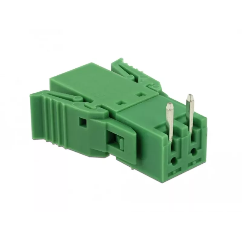 Delock Terminalų blokų rinkinys PCB 2 kontaktų 3,81 mm žingsniu horizontalus 65952