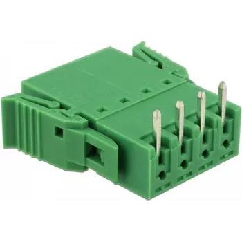 Delock terminalų blokų rinkinys PCB 4 kontaktų 3,81 mm žingsniu horizontalus (65954)