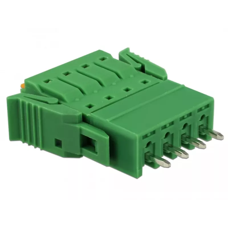 Delock Terminalų blokų rinkinys PCB 4 kontaktų 3,81 mm žingsniu vertikalus (65970)