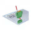 Delock Terminalų blokų rinkinys PCB 4 kontaktų 3,81 mm žingsniu vertikalus (65970)
