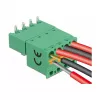Delock gnybtų blokų rinkinys PCB plokštei, 4 kontaktų, 5,08 mm žingsniu, horizontalus, 66506