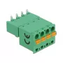 Delock gnybtų blokų rinkinys PCB plokštei, 4 kontaktų, 5,08 mm žingsniu, horizontalus, 66506