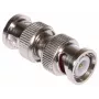 DELTA BNC-W/BNC-W tiesioginė jungtis, BNC vyras – BNC vyras, 75 omų, nikeliuotas žalvaris, PTFE izoliatorius