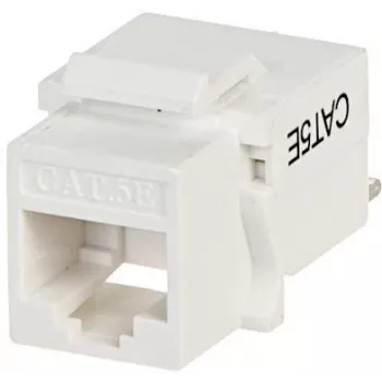 DELTA FX-RJ45-52 Cat.5e UTP Keystone lizdas RJ45 moteriškas 8P8C T568A/B juodas