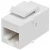 DELTA Keystone Modulis FX-RJ45-G/RJ45-G Cat.6 UTP RJ45 Moteris į RJ45 Moteris Movė, Pilka