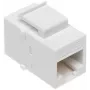 DELTA Keystone Modulis FX-RJ45-G/RJ45-G Cat.6 UTP RJ45 Moteris į RJ45 Moteris Movė, Pilka