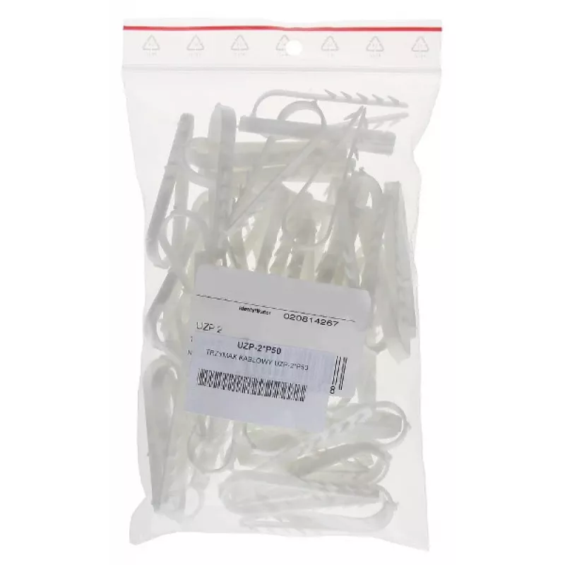 DELTA Masonry Round Cable Clip 6-10 mm 50 vnt. balti