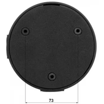 DELTA STG-PFA130-E jungčių dėžutė Dahua kupolinėms kameroms, tvirtinama ant sienos ar lubų, aliuminis, juoda STG-PFA130-E(BLACK)