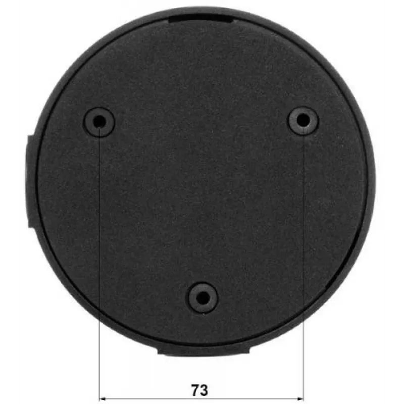 DELTA STG-PFA130-E jungčių dėžutė Dahua kupolinėms kameroms, tvirtinama ant sienos ar lubų, aliuminis, juoda STG-PFA130-E(BLACK)