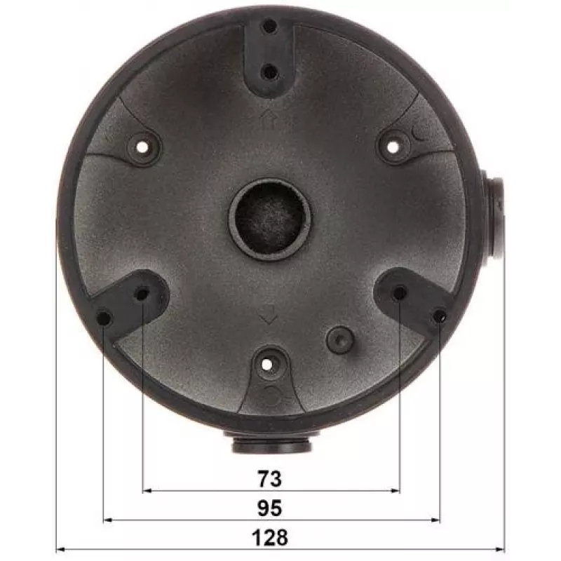 DELTA STG-PFA137 (BLACK) kameros laikiklis