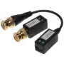 DELTA TR-1CD*P2 Pasyvus vaizdo balun siųstuvas-imtuvas CVBS/AHD/HD-CVI/HD-TVI, BNC į varžtų gnybtą, iki 8MP 4K, 150-600m per UTP