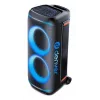 Denver BPS-470 Bluetooth kolonėlė su karoke, 2000W PMPO, 20W RMS, LED šviesomis, FM radiju, TWS, mikrofonas, juoda