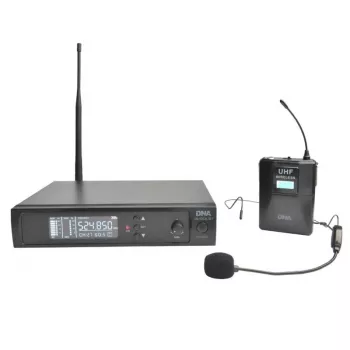 DENVER DNA VM belaidės ausinės su Bluetooth 5.0, 40 mm tvarkyklėmis, 8 h baterija, sulankstomos, juodos