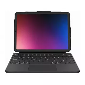 DEQSTER Prime Keyboard Case, iPad (10th Gen / A16), QWERTY, juoda