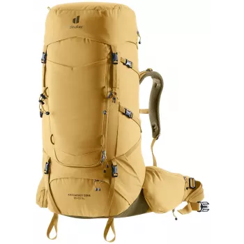 Deuter Aircontact Core 55 + 10 SL moteriška kuprinė - Savanna/Nori