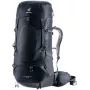 Deuter Aircontact Lite 50 + 10 žygių kuprinė juoda-grafitinė