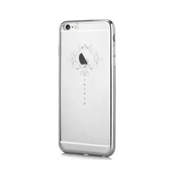 Devia Apple iPhone 6 Plus/6s Plus Crystal Iris sidabrinis apsauginis dėklas