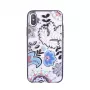 DEVIA Crystal Bloosom Dėklas, skirtas Apple iPhone X / XS – sidabrinis