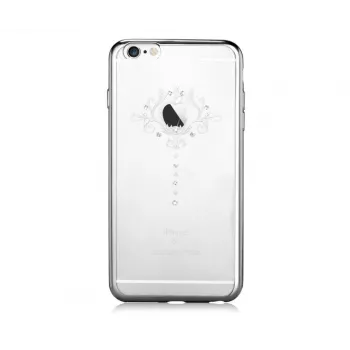DEVIA Crystal Iris Silver Protective Case, skirta Apple iPhone 6/6s