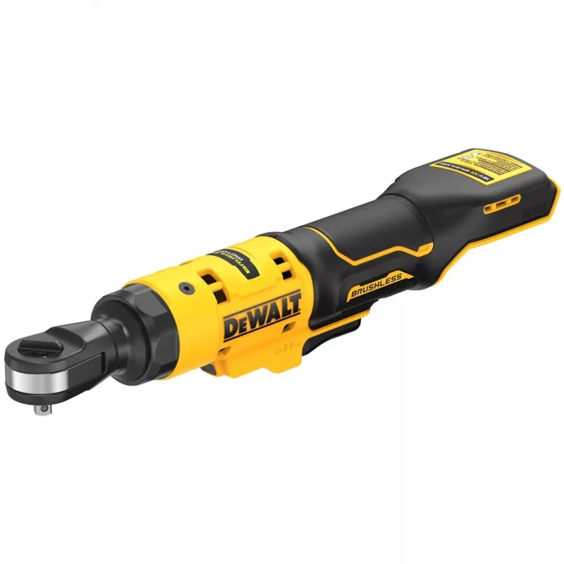 DEWALT 12V XR bešepetėlis 1/4 colio reketinis veržliaraktis DCF504N (be akumuliatoriaus ir įkroviklio)
