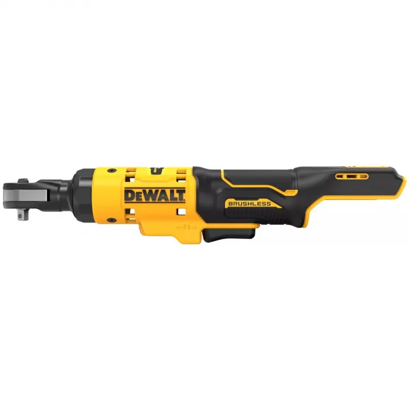 DEWALT 12V XR bešepetėlis 1/4 colio reketinis veržliaraktis DCF504N (be akumuliatoriaus ir įkroviklio)