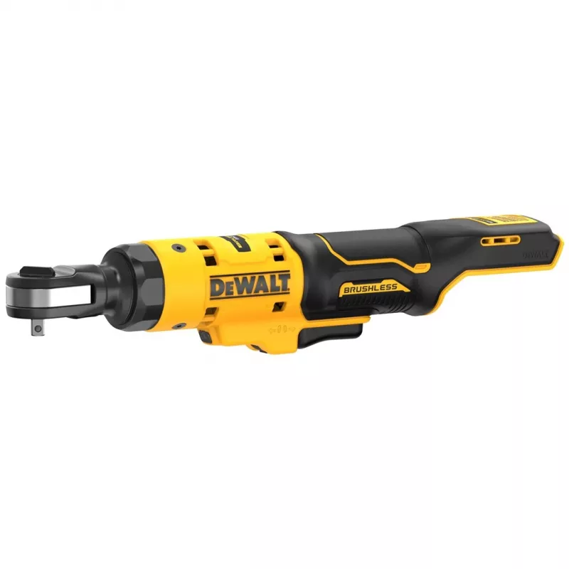 DEWALT 12V XR bešepetėlis 1/4 colio reketinis veržliaraktis DCF504N (be akumuliatoriaus ir įkroviklio)