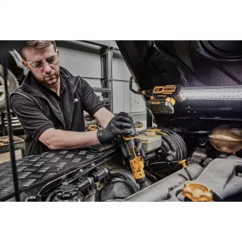 DEWALT 12V XR bešepetėlis 1/4 colio reketinis veržliaraktis DCF504N (be akumuliatoriaus ir įkroviklio)