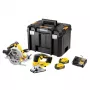 DEWALT 18V belaidis kombinuotas rinkinys DCK2012P2T (DCS570 + DCS334) 2x5.0Ah