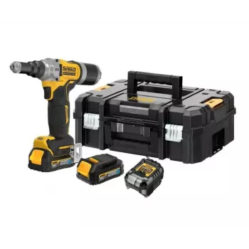 DEWALT 18V belaidė kniedžių pistoleto DCF414E2GT 20kN 30mm 2x1.7Ah POWERSTACK TSTAK