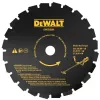 DEWALT 255 mm 24 dantų pjovimo diskas žoliapjovei, skirtas 54 V XR FlexVolt