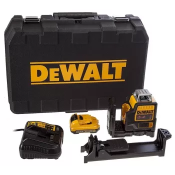 DEWALT DCE0811D1R-QW XR Li-Ion Lazerinis Nivelyras 10,8V 2.0Ah Juodas, Geltonas