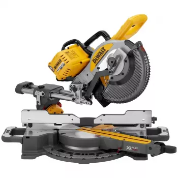 DeWALT DCS727N-XJ 54V XR FLEXVOLT belaidis slydimo kombinuotas kampinis pjūklas (be akumuliatoriaus)