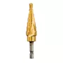 DEWALT DT5027-QZ HSS Pakopinis Grąžtas 4-12 mm, 9 Pakopų, TiN Danga, Šešiakampis Kotas