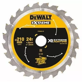 DEWALT Xtreme Runtime 210mm x 30mm 36T diskinis pjūklo diskas