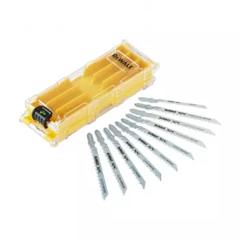 DEWALT Zest. XPC Blades paletinių peilių rinkinys, 5 vnt., nerūdijančio plieno ašmenys, medinės rankenos