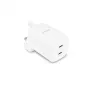 DICOTA 2 prievadų GaN USB-C Sieninis Įkroviklis 100W Baltas