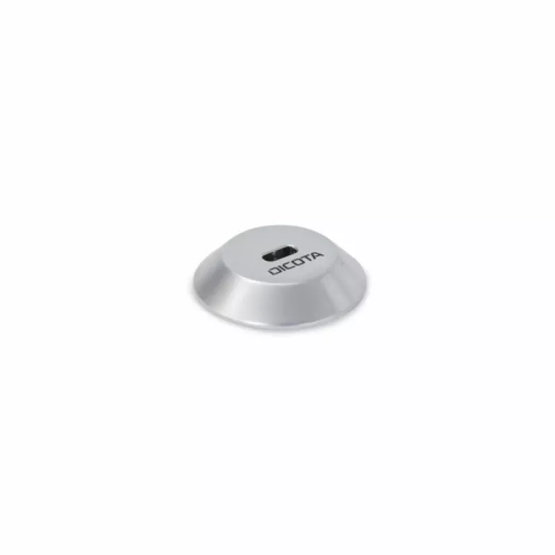 DICOTA nešiojamojo kompiuterio užrakto tvirtinimo plokštė T-Lock, sidabrinė D32052